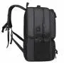 custom logo youth men's back bags multifunctional 17 inch business mochila sport travel laptop backpack with shoe storage