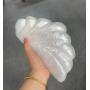 Unique Ladies new crossbody bag shell fan-shaped acrylic bag fashion wedding dinner clutch bag 2024