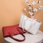 Fashion shoulder bags for women embroidery tote bag 2024 ladies handbag pu leather women's wholesale large capacity shopping bag