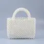 Custom design acrylic resin handmade large capacity tote bag Hot Selling fashion party wedding evening purse handbag pearl bags