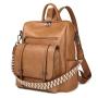 Women's Large Backpack Leather Travel Backpack Fashion Handbag Backpack Purse Designer Ladies Shoulder Bags with Strap