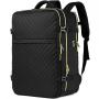 Custom Fashion Quilted Backpack Preppy College School Daypack Travel Commute Knapsack Laptop Bag With USB Charging