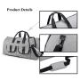 Wholesale Fashion Business travel bag custom logo Convertible Foldable Garment Bag Travelling Waterproof Oxford Suit bag for men