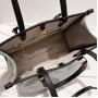 2024 Custom Fabric PU Leather Tote Bags For Women Ladies Hand Bag With Pouch