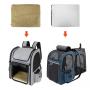 KBW705 Pet Carrier Backpack Large Cat Carrier Backpacks Dog Backpack Carrier Breathable Mesh Great for Travel Hiking