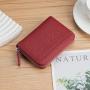 Cowhide Minimalist Wallet Genuine Leather Wallets For Men & Women Credit Card Holder Organ Bag Zip Around Money Clip Wholesale