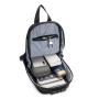 XL361 Anti-theft Daily Used Waterproof Crossbody Bag Oxford Men's Chest Bag combination lock Sports Shoulder Bag