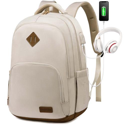 LOVEVOOK high quality College travel work cute backpack waterproof office computer school Smart laptop Backpack with usb port