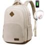 LOVEVOOK high quality College travel work cute backpack waterproof office computer school Smart laptop Backpack with usb port