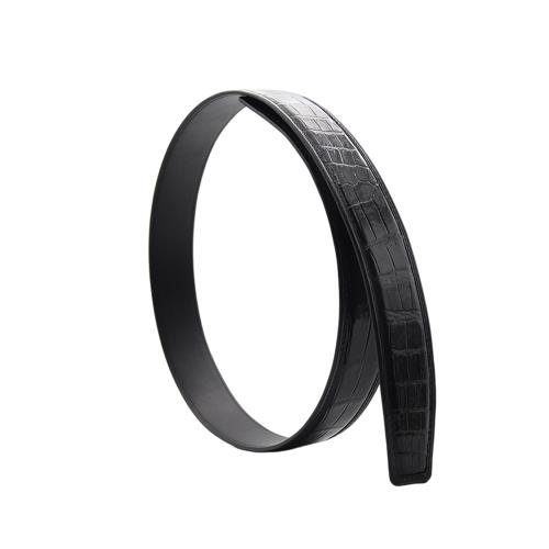 full grain leather belt for men genuine leather men's belt high quality classic croco leather belt