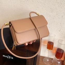 High quality  2024 New women's retro crossbody bag Single shoulder small square bag