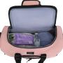 Custom logo print tote sports gym bag travel duffel bag with wet pocket & shoes compartment sports bags