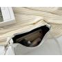 HR348 New Fashion Dumpling Shape Ladies Bag Simple and Trendy One Shoulder Crossbody Bag PU Leather New Moon Underarm Bag