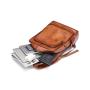 2023 hot selling  computer bag Genuine Leather Vintage Laptop Backpack for Men