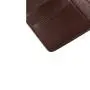 Fashion designer bifold top grain leather nice rfid blocking card holder slim credit card wallet