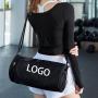 custom logo waterproof small travel fashion kids dance duffel bags shoulder sport gym mini duffle bag