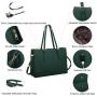 2022 lovevook 2pcs office lady computer tote handbags 15.6 large Capacity shoulder bags Crocodile laptop women hand bags
