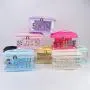 Keymay New Design High Quality Cute Large Storage Capacity Clear Transparent PVC Makeup Travel Toiletry Bag
