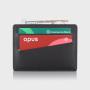 Ultra-slim genuine leather mini card holder slim pu leather card case rfid leather card cover