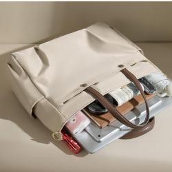 Large capacity laptop bag oxford fabric notebook tote bags for women 16 inches crossbody shoulder bags women handbags ladies