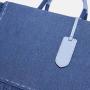 Fashion Denim Bag Tassel Design Clutch Bag Customized Logo Luxury Women Cross Body Bag