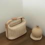ZR137 Straw Woven Women's Spot 2023 Hot Fashion Handheld Leisure Vacation Single Shoulder Crossbody Bag Beach Bag