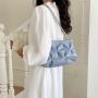 2024 New four seasons popular shoulder bag women Pu leather purse high quality chain handbag