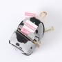 ZR222 Printed Cow Pattern Key Bag Summer New Korean Personalized Women's Daily Change Storage Bag Wallet