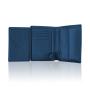 Customized men wallet leather wallet card holder rfid blocking leather wallet slim coin purse