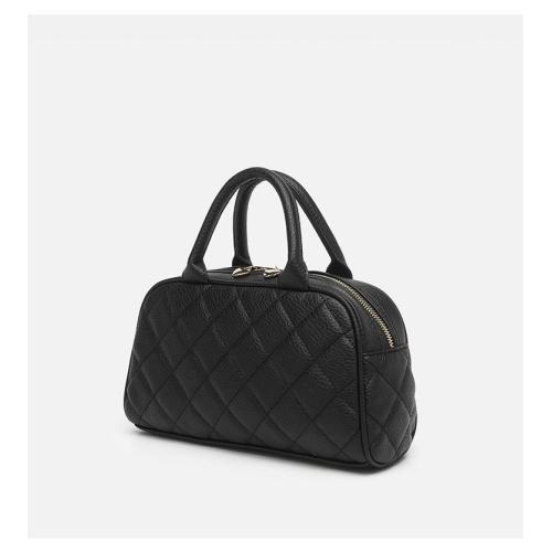 New Fashion Top-handle bags For Women Elegant Lady Shoulder Bags Brown PU Leather Handbags For Winter