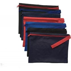 Gelory Cheap Wholesale Multicolor Multi Functional Custom Zipper Document Bag