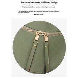 ZF290 PU Shoulder Bag Female New Vintage Bag Women Large Capacity Backpack Niche Design Ladies Shoulder Bag