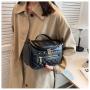 2024 new large capacity wearable makeup bag PU leather comfortable travel women portable high value handbag