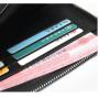 ODM Billeteras Dompet Luxury Fashion Design Saffiano Leather Long Wallet Minimalist Zipper Phone Purse Men's Slim Clutch