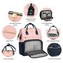 LOVEVOOK 14 15.6 17 Business Backpacks Travel Bags Student Bookbag Teacher Work Backpack with USB Port Laptop Backpack for Women