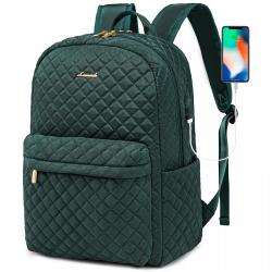 LOVEVOOK wholesale 2023 geometric backpacks school bags fashion quilted business bags large 15.6 17in travel laptop backpacks