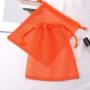 Custom Logo Label Nylon Mesh Drawstring Bag For Skincare Packing Wholesale Nylon Mesh Net Bag