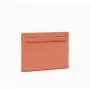 Nicely done genuine leather credit card holder with logo deboss Card wallet in leather