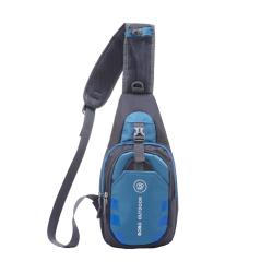 Wholesale Ladies Single Shoulder Backpack Multifunction Tactical Waterproof Nylon Crossbody Chest Bag Men
