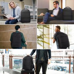 2022 LOVEVOOK hot sale 15.6 17.3 work bags fashion men business backpack waterproof university school travel laptop backpacks