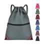 GELORY Customized Drawstring Backpack Outdoor Travel Sport Gym Swimming Bags Mesh Beach String Bag