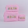 Keymay Wholesale Durable Waterproof Nylon Makeup Pouches 4 Sizes Travel Storage Organizer Toiletry Bags Women Men Cosmetic Bag