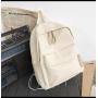 Large capacity soft leather minimalist and versatile backpack