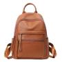 2024 New Genuine leather bag computer bags large capacity backpack men and women simple leisure backpack