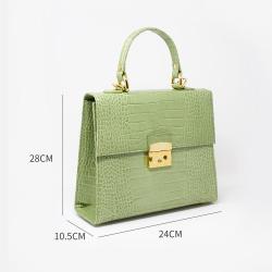 New Arrival Classic Women Handbags Custom Logo Trending Cross Body Bags PU Leather Crocodile Shoulder Bag