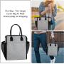 Gelory Large Insulated Lunch Bags Travel Picnic Work School Leakproof Thermal Cooler Tote Lunch Bag for Women Men
