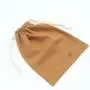 Customized Colorful Cotton Flannel Dust Pouch For Baby Clothes Drawstring Flannel Shoe Cosmetic Gift Packaging Bag