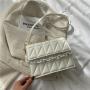 Women's diamond chain bag bolsas para mujer retro tide embroidered thread small square bag bolsos-para-mujeres-