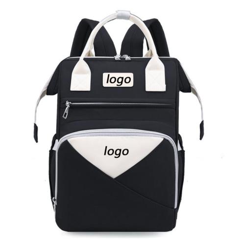 ZR799 New Mummy Bag Mother and Baby Backpack Multifunctional Insulation Fashion Shoulder Bag Maternity Bag Customizable Logo
