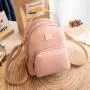 Women's PU Leather Mini Backpack Girls Rucksack Small Travel Backpack